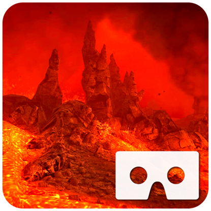 VR Volcano Flythrough の画像